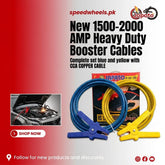 BOOSTER CABLE Japato 1500-2000 AMPERE