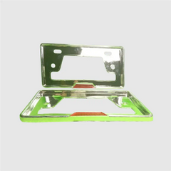 Number Plate Frame Chrome 12 Inches